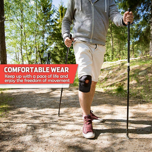 Cuscinetti rotula battenti traspiranti regolabili supporto ortopedico per <span class=keywords><strong>ginocchiere</strong></span> - Product Image 6