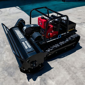 جزازة عشب زراعية بمحرك ديزل قوي، عرض قطع 80-120 سم، للمزارع والبساتين والسدود، جزازة عشب زاحفة للتحكم الصناعي - Product Image 4