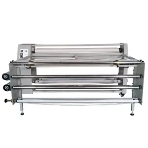 Best price wide format T shirt fabric textile garment polyester electric roller heat press machine