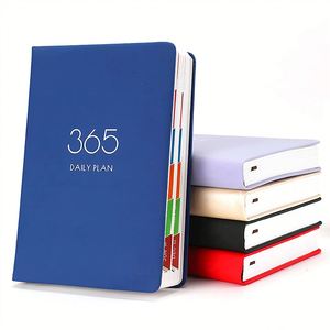 Custom Printing Soft Cover 2026 Daily Planner <b>Notepad</b> Agenda Leather Journal Hardcover Lined PU Notebook - Product Image 1