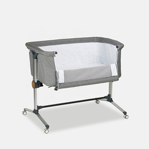 Lit pliant en aluminium pour bébé, berceau portable, lit de voyage King Size pour hôpital, extérieur, repas, certifié EN CPC - Product Image 4