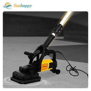 מכונת גריסה בטון תעשייתי 90 ° שחיקה קצה עבור משטחי טרצו לבנים 4-גלגל הרצפה מטחנת מחוספס - Product Image 1