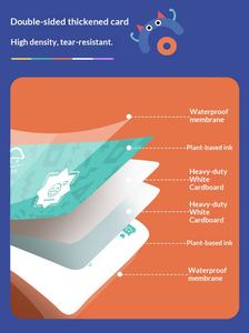 Tarjetas <span class=keywords><strong>de</strong></span> comunicación profunda entre padres e hijos para tiempo en pareja, juego bilingüe chino-inglés para niños <span class=keywords><strong>de</strong></span> 0 a 6 años, componentes hechos en China - Product Image 5