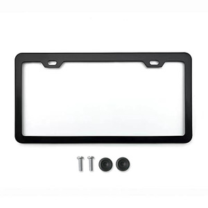 <b>Car</b> License Plate Frame,Wholesale US Standard Stainless Steel License Plate Frame,Customizable Pattern Logo - Product Image 6