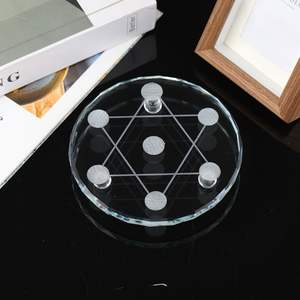 Base Redonda para <span class=keywords><strong>Esfera</strong></span> <span class=keywords><strong>de</strong></span> <span class=keywords><strong>Cristal</strong></span>, Soporte para Columna <span class=keywords><strong>de</strong></span> <span class=keywords><strong>Cristal</strong></span>, Decoración para el Hogar - Product Image 6