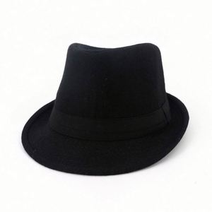 Ferrecci Men's Wool Classic Lined Godfather Fedora Hat Many Colors - Product Image 4