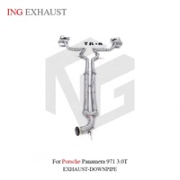 ING Tuyau d'échappement Cat-Back Valvetronic en acier inoxydable pour Porsche Panamera 971 3.0T – Pièces de performance à fixation directe – Vente en gros