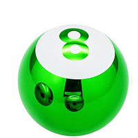 Bouchons de valve personnalisés style bille de billard (8 boules) en plastique ABS, cache-poussière pour jantes de voiture, moto, vélo, scooter