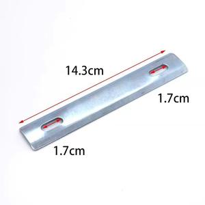 Soportes de montaje para portabicicletas con tornillos y arandelas desmontables para accesorios de fijación de cestas de asiento trasero - Product Image 3