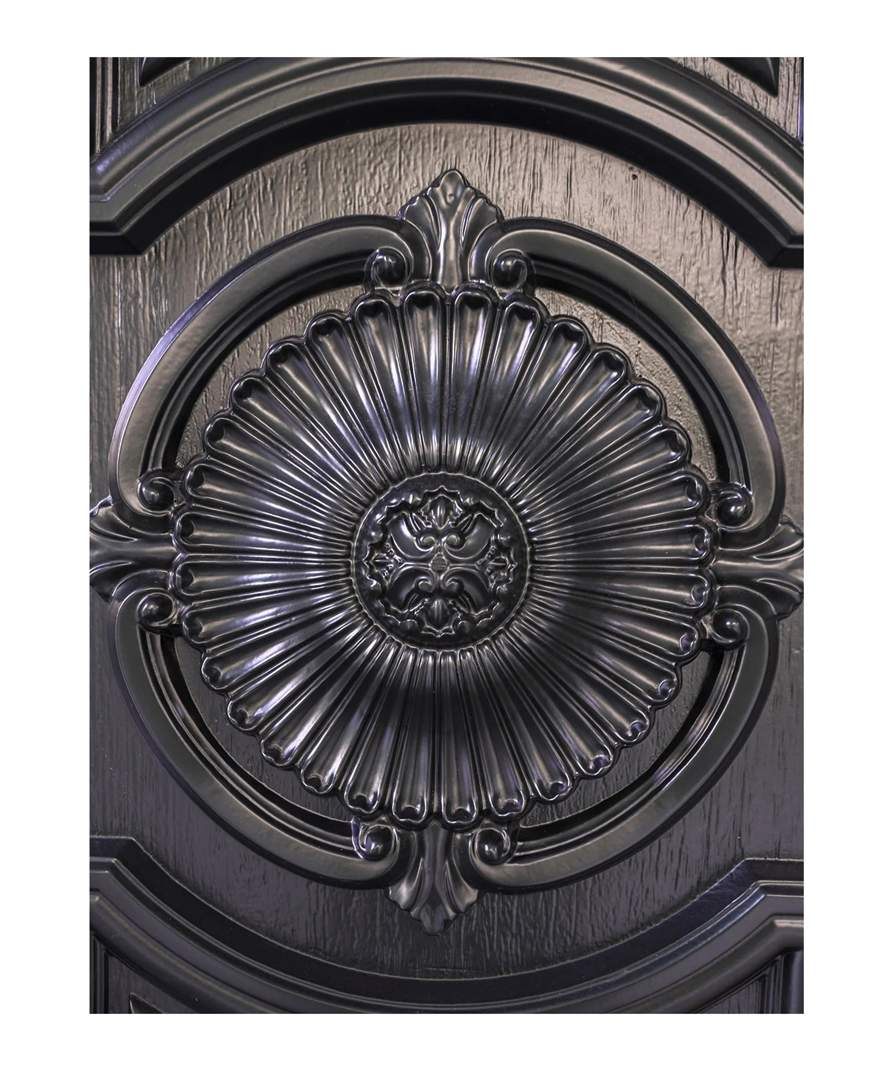 wrought iron door security code