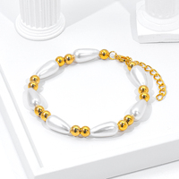 Ensemble de bijoux unisexe plaqué or 18 carats, 4 pièces, cristal, strass, acier inoxydable, collier, bracelet, boucles d'oreilles, bague, tendance