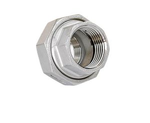 Raccord droit en acier inoxydable 304/316 à filetage femelle, étanchéité souple/dure pour l'eau, le gaz, l'huile et les conduites industrielles - Product Image 3
