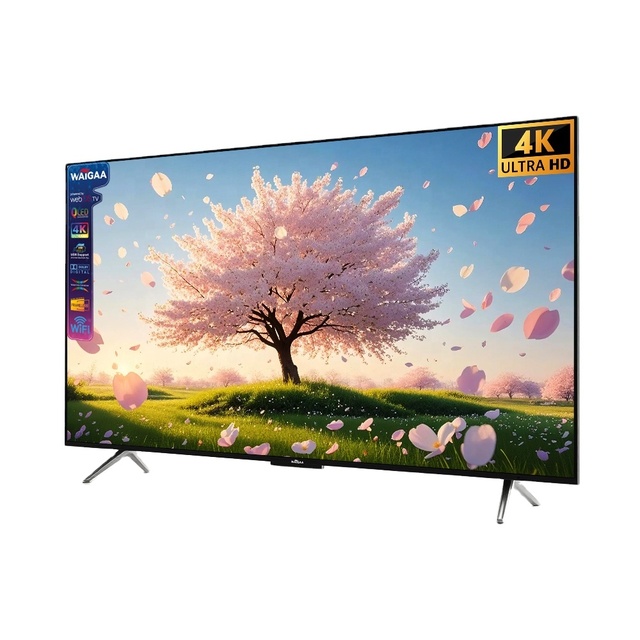Wholesale HD 32 43 50 55 60 65 100 Inch 4K UHD OLED QLED LED Android WiFi 50Hz Refresh A+ Grade Panel Smart TVs
