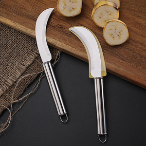 Coltello pieghevole per frutta in acciaio inossidabile, coltello per ananas, piccolo coltello pieghevole, coltello per sbucciare, coltello per melone, frutta e verdura - Product Image 5