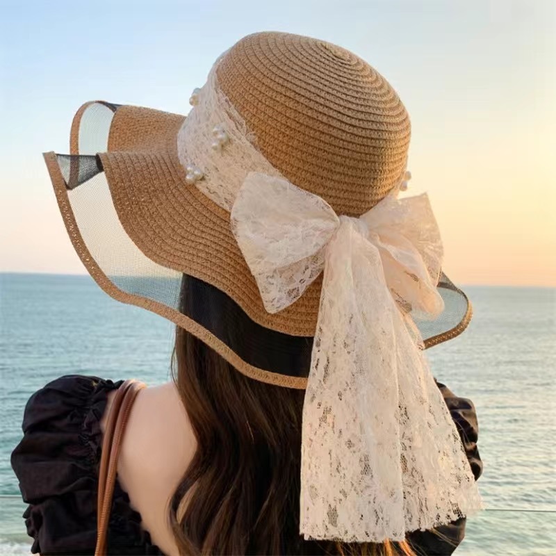 Pearl ribbon-khaki