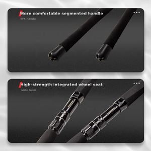 Hunthouse saltwater pole <span class=keywords><strong>game</strong></span> tonno d'altura 1 sezione barca carbon <span class=keywords><strong>squid</strong></span> jigging barca da pesca canna da acqua salata - Product Image 3