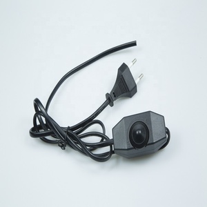 USA Anh ARG Áo Ngực Châu Âu Muối Đèn Điện 2 Pin Cắm Mở Rộng AC Dây Điện Với Dimmer Chuyển Đổi - Product Image 5