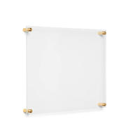 Cadre photo mural en acrylique, cadres flottants, affichage photo personnalisé, impression UV, cadeau, batterie externe LED, cadre photo ZJ