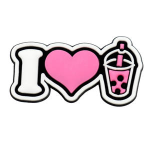 2025 Customized Wholesale PVC DIY Sandal <b>Accessories</b> Pink Diamond Flower Animal <b>Shoes</b> Decorations Girly Make <b>Shoe</b> Charms - Product Image 3