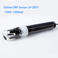 Sensor ORP Online Sensor ORP plastik-'1999 ~ 1999mV tes ORP air industri Akurasi Tinggi