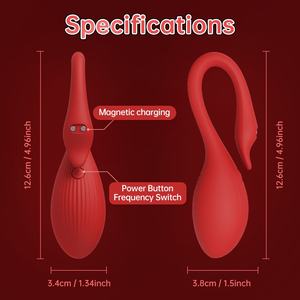 Vibrador Recargable Little Swan con APP para Mujeres, Juguete Sexual con Control Remoto por APP, Modelo TD1161, Productos para Adultos, Venta al Por Mayor - Product Image 4