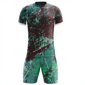 Uniforme de Fútbol Masculino de Alta Calidad, Uniformes de Fútbol Personalizados, Corte Automatizado, Sublimación al por Mayor - Product Image 1