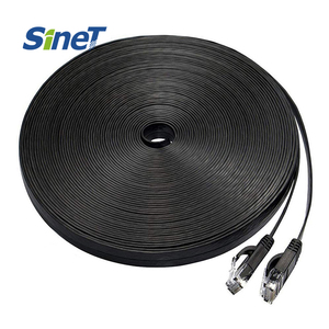 Rj45 Cat6 phẳng Ethernet PVC vá dây <span class=keywords><strong>UTP</strong></span> lá chắn độ dài khác nhau 0.5m/1m/2M/3M/5m/7m/10M" - Product Image 4