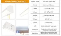 Lumière commerciale d'Overbed de corps de lampe en aluminium de la lumière 4000K-5000K de lit d'hôpital certifiée par CE/RoHS pour des hôpitaux