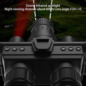 4K Infrared Helmet-Mounted <b>Night</b> <b>Vision</b> Binoculars with 8x Magnification 600m Range Video Recording - Product Image 5