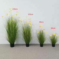 Petites plantes artificielles vertes en pot de style nordique, feuilles au toucher naturel, respectueuses de l'environnement, haute simulation pour mariage