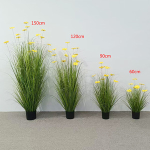 Petites <span class=keywords><strong>plantes</strong></span> artificielles vertes en pot de style nordique, haute simulation, respectueuses de l'environnement, pour mariage et salle de diffusion en direct - Product Image 3
