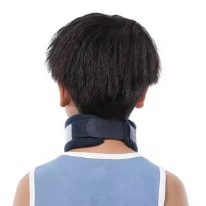 어린이 전방 기울기 교정기를 위한 조절 가능한 스폰지 목 보호대 목 통증 완화 피로 견인 교정기 유형 - Product Image 4