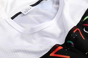 Cuissard de cyclisme unisexe Zede multicolore personnalisé, respirant, à séchage rapide, écologique, en Spandex et Polyester, pour VTT et vélo de route - Product Image 5