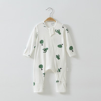 Vêtements d'été en fibre de bambou pour nouveau-né Logo personnalisé Vêtements à fermeture éclair YKK naturels pour garçon Pyjamas pour bébé fille