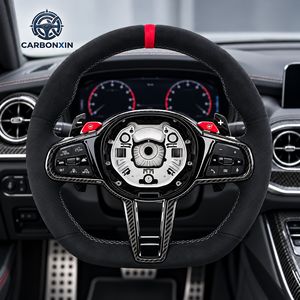 Volante Deportivo Personalizado de 3 Palancas y 35 mm para A90 Supra Mk5, 330i/G30 540i/G20 G80 M3/X5/G05 G42 G01 X3 M2/G87 G26 - Product Image 5