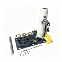 Moteur tubulaire pour porte roulante Weiyu haute performance IE4 AC1500 208 240V monophasé 200W 20RPM 50Hz étanche