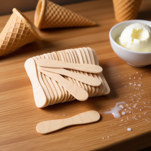 Palitos de Madera para Helado Ilan, 94 mm, Color Natural, Aprox. 50 Unidades - Product Image 3