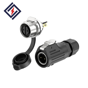 Connecteur d'<span class=keywords><strong>aviation</strong></span> étanche à visser LP12, boîtier métallique IP67, directement de l'usine, pour connexion de câble d'alimentation - Product Image 1