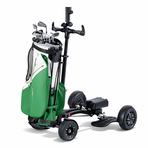Scooter de golf 3 en 1, chariot à pousser et à tirer avec porte-sac pour utilisation sur le parcours ES1388 Eswing 2025 Nouveau produit Quatre roues 1 - Product Image 2