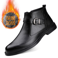 Chaussures habillées pour hommes de qualité supérieure en cuir véritable et cuir PU, chaussures en cuir à bout pointu pour hommes, chaussures en cuir tendance et décontractées