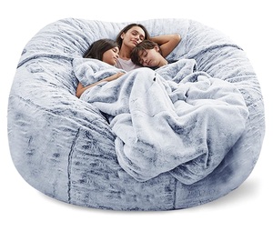 Grand gigantesque fauteuil pouf géant pour adultes, (sans remplissage) fauteuils pouf en plusieurs tailles et couleurs - Product Image 1