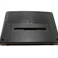 Boîtier noir pour cartouches de jeu SNES - Version japonaise/européenne avec 2 vis