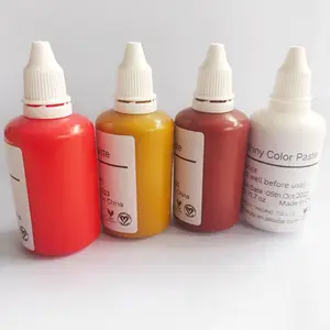 15 Colors Lip Liquids Cosmetic Liquid Pigments for Lip Gloss nude colors lipgloss base Lipstick Color Paste Lip Coluorant