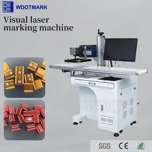 Machine de marquage laser à fibre optique avec positionnement visuel par caméra 20W 30W 50W - Product Image 1