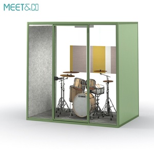 Cabina Acústica Insonorizada Móvil OEM para Grabación de Música y Teléfono, Diseño Moderno, Cabina de Oficina con Privacidad para Uso en Centros Comerciales - Product Image 5
