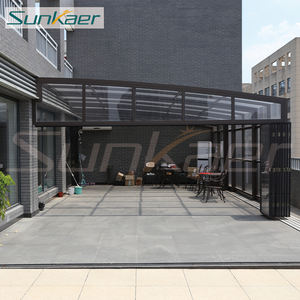 Isolamento termico veranda esterna nuovo modello di alluminio camera sole in alluminio policarbonato copertura antipioggia per la tenda retrattile balcone - Product Image 3