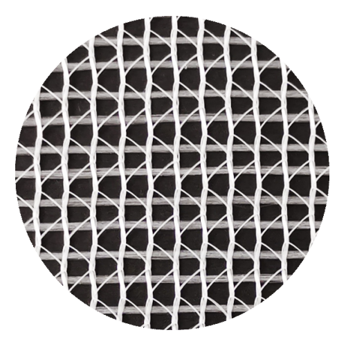 Customized Factory Direct Wholesales 100% Industrial Polyester Base Fabric 500D Warp Knit Mesh Tarpaulin Reinforcement Material