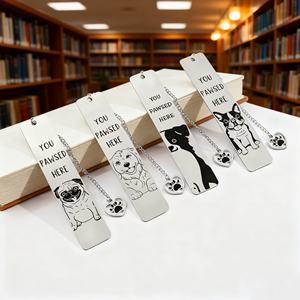 ที่คั่นหนังสือโลหะสแตนเลสออกแบบเองได้ ขายดี เป็นของขวัญที่สนุกสนานและมีเอกลักษณ์ เหมาะสำหรับโรงเรียนและคนรักหนังสือ - Product Image 2