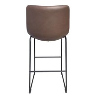 Meistverkaufte Moderne Küchenstühle mit Hohen Metallbeinen für Restaurants, Cafés, Hotels PU-Leder Barhocker