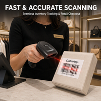 Étiquettes autocollantes thermiques personnalisées avec logo, codes-barres et QR codes haute précision pour l'expédition e-commerce et les enveloppes polyvalentes